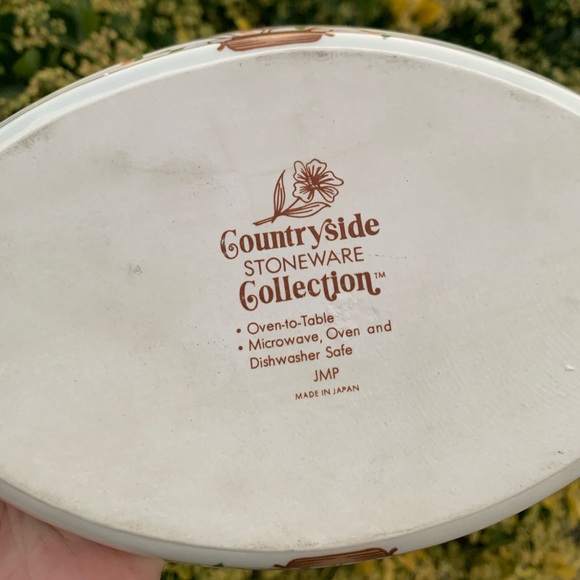 Vintage Countryside Stoneware Collection Dish - Picture 5 of 5